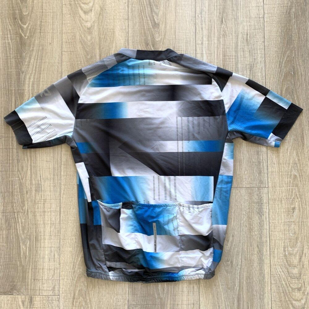 Rukka Cycling Bike Shirt Pullover Short Sleeve Zip Gray Mens size 48/S - Picture 2 of 8